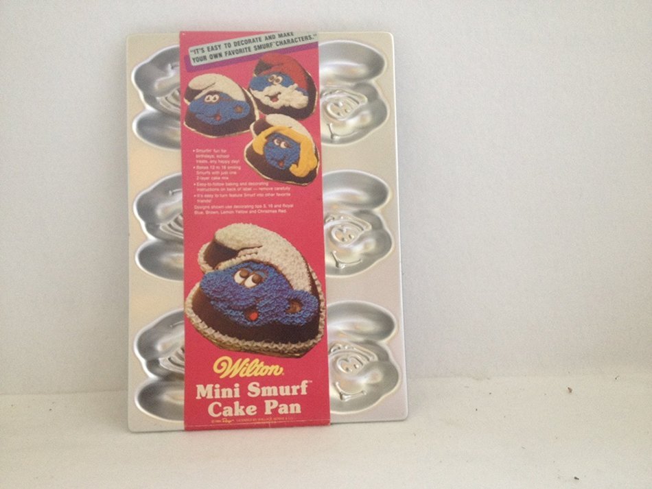 Wilton Mini Smurf Cake Pan - Retired