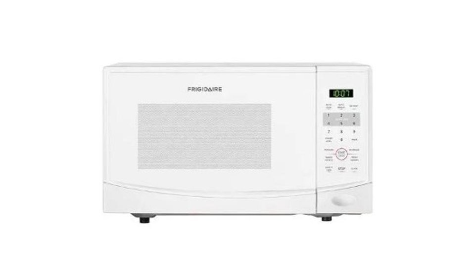 Frigidaire 0.9 Cu Ft 900W Countertop Microwave Oven, White
