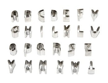 26 Letters Cake & Biscuit Mold (Green) N3