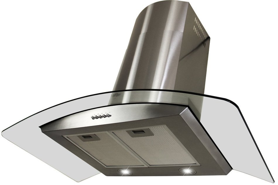 Kissemoji 30" Kitchen Wall Mount Stainless Steel Range Hood Stove Vents w/ Filters N6