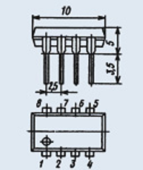 Optocouplers AOT101ZHS USSR 2 pcs N2