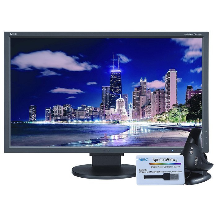NEC EA275UHD-BK-SV 27" Screen LCD Monitor