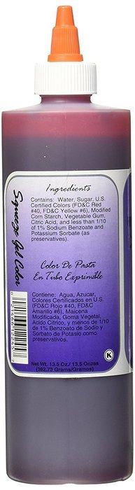Bakery Crafts Squeeze Gel Food Color, 13.5 oz., Royal Blue N2