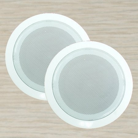 2 Sets Frisby 6" 3-Way Home Theater In-Wall Ceiling Speakers N4