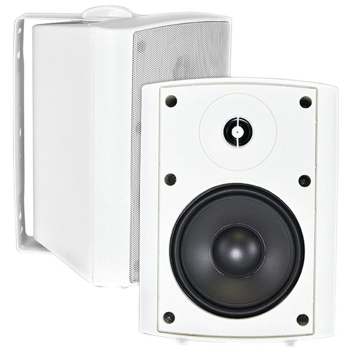 OSD Audio AP520 Black 5.25-inch Indoor or Outdoor 120-Watt Patio Speaker Pair