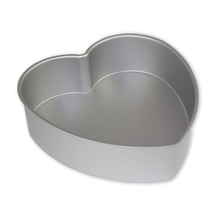 PME 3" Deep Aluminium Heart Shaped Cake Tin Pan - 8" Inch N4