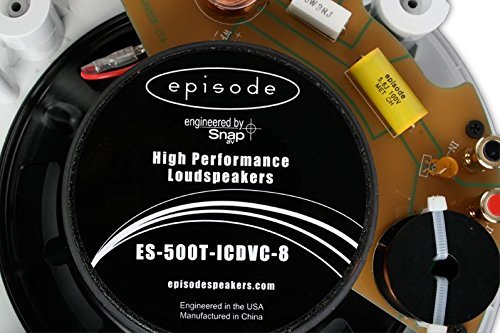 Episode 500 Series Dual Voice Coil In-Ceiling Speaker (1 each) (White) N2