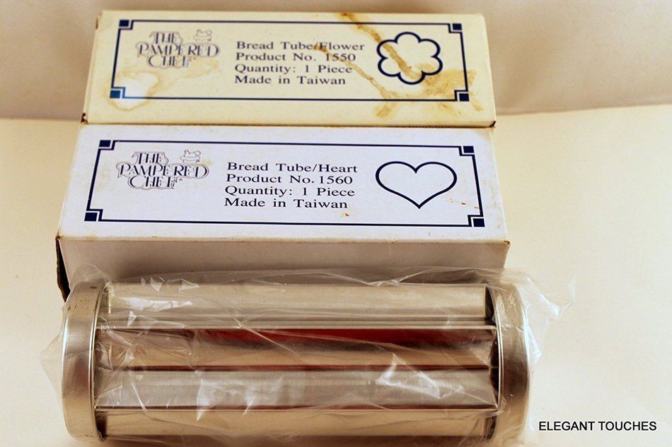 3 Pampered Chef Bread Tubes