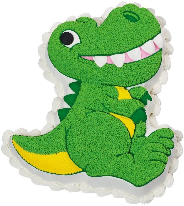 Brand New Novelty Cake Pan-Dinosaur 11.5""X13""X2"" Brand New