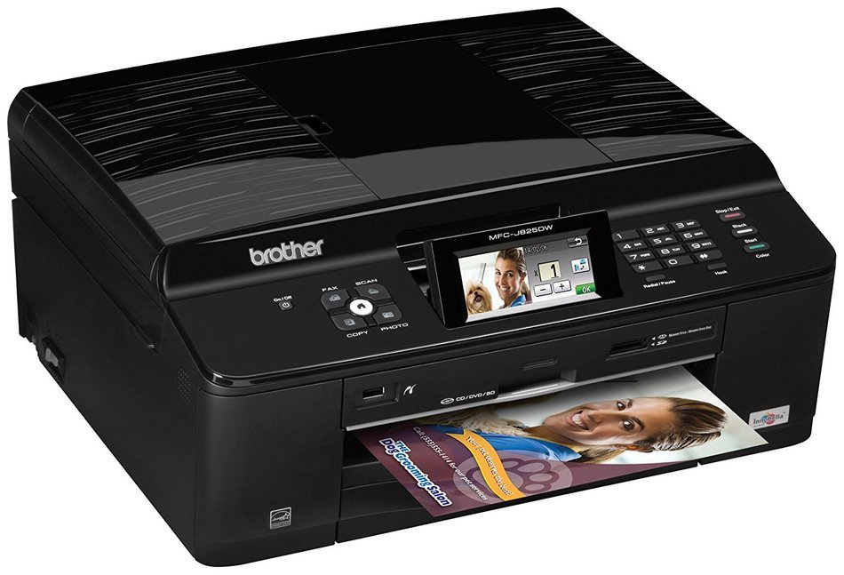 Brother Printer MFCJ825DW Wireless Color Photo Printer with Scanner, Copier and Fax