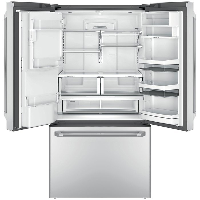 G.E. CYE22USHSS Caf CYE22USHSS 22.2 Cu. Ft. Stainless Counter-Depth French Door Refrigerator with Keurig