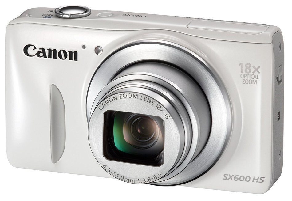Canon Digital Camera Power Shot Sx600 Hs 18x Optical Zoom Pssx600hs