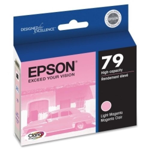 Epson 79 T079620 Light Magenta OEM Genuine Inkjet/Ink Cartridge - Retail
