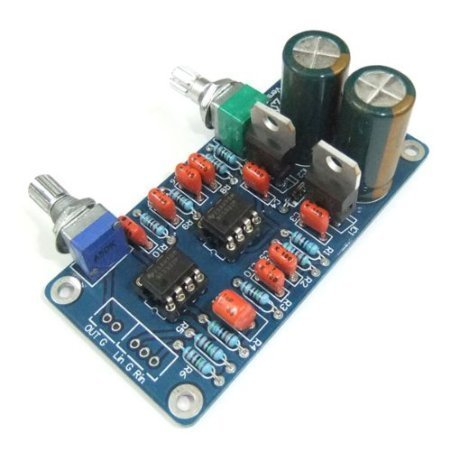 RioRand&reg; 5W low Profile Amplified Subs Woofer Low-pass Filter Subwoofer Frequency Circuit Board NE5532 Op-amp...