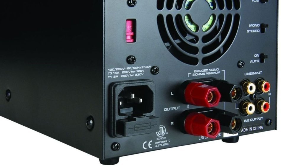 Dayton Audio APA150 150-Watts Power Amplifier (Black) N2