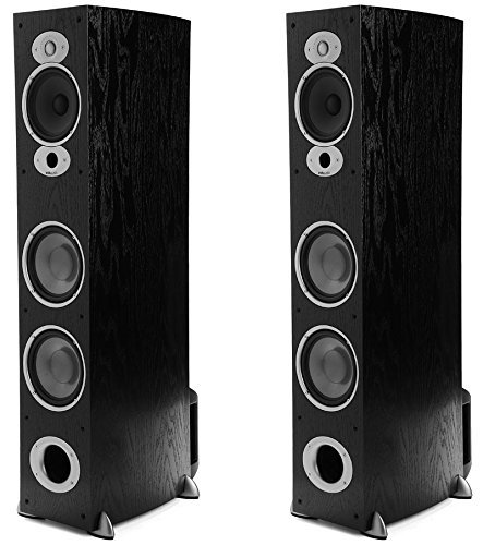 Polk Audio RTI A7 Floorstanding Speaker PAIR, Black