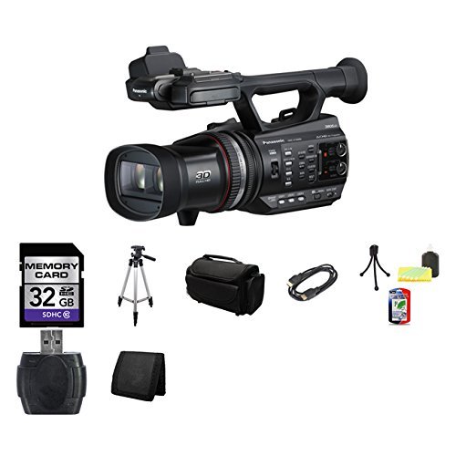 Panasonic HDC-Z10000 3D Digital Camcorder 32GB Bundle 2