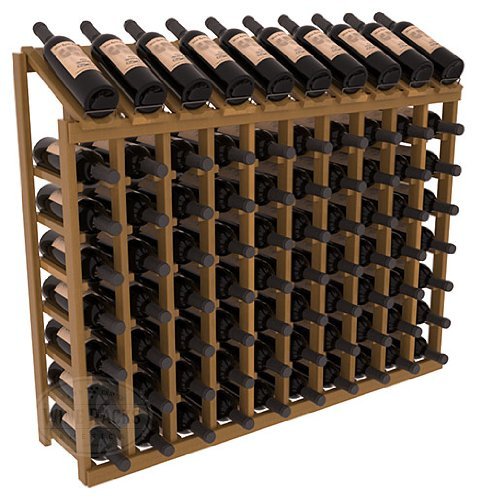 Wine Racks America Redwood 10 Column 8 Row Display Top Kit. 13 Stains to Choose From! N2