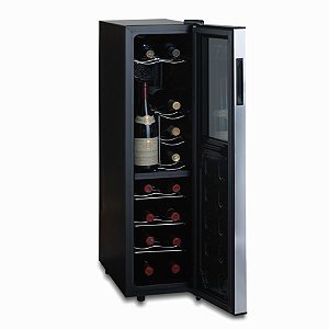 Wine Enthusiast 18-Bottle Touchscreen Wine Refrigerator (Slimline - 2-Temp)