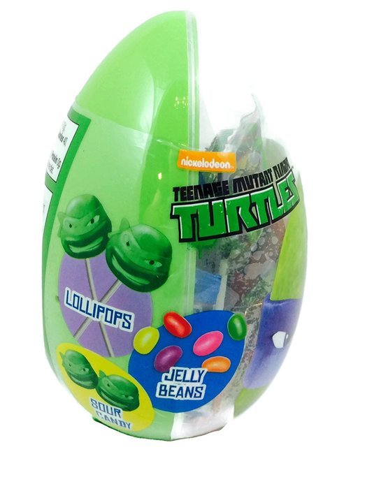 Teenage Mutant Ninja Turtles Egg Shaped Filled with Candy