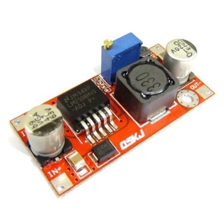 RioRand Adjustable LM2596HV DC Buck Converter Power Regulator 4.5-55V to 1.25-30V Voltage Step Down
