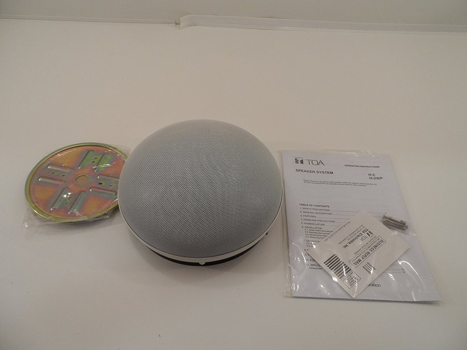 TOA Electronics H2-EX H-Series 2-Way Wall/Ceiling Speaker N5