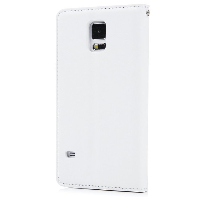 Galaxy S5 Case, YOKIRIN Printed Dream Catcher & Campanula Design [Wrist Strap] Flip Folio... N4