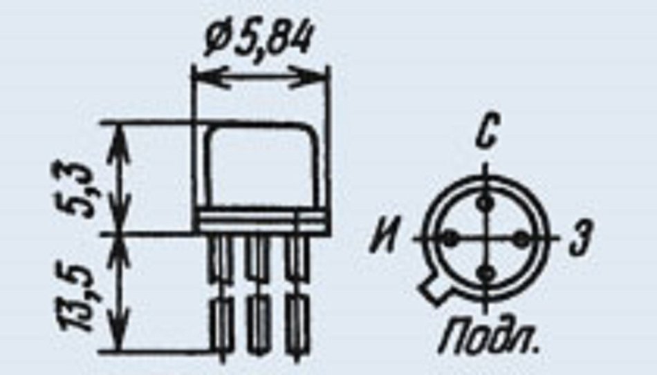 Transistors silicon Military KP307G analogue MFE2001, 2N4216 USSR 10 pcs N2