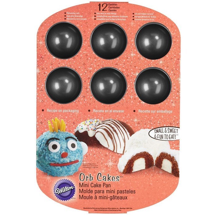 Wilton Non-Stick Mini Cake Pan, Coil Cakes N2