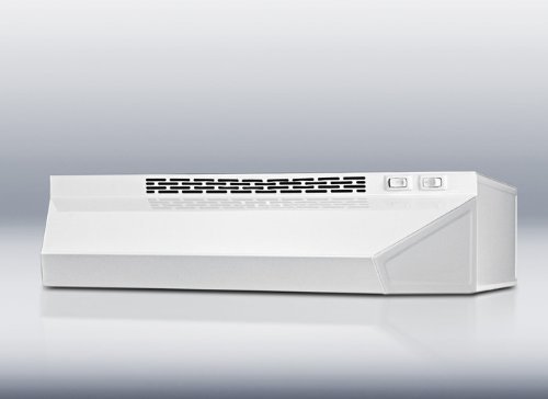 Summit: H1636W 36'' Under Cabinet Range Hood with 180 CFM Interior Blower, 2 Fan Speeds, Switchable Light and...