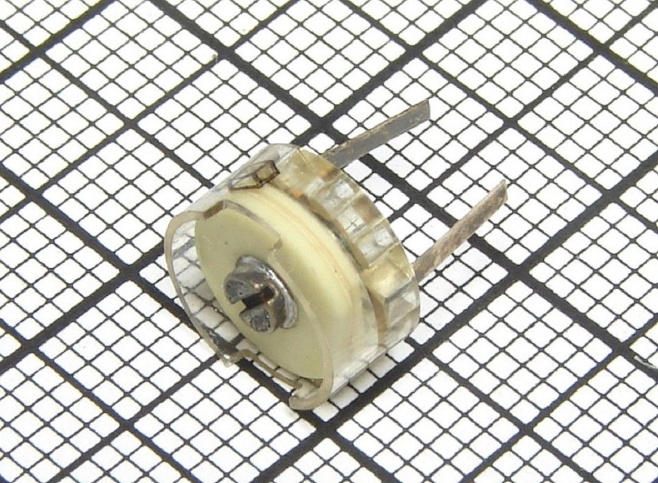 Capacitor ceramic trimmers KT4-21B 1/5 pf 250V USSR 20 pcs