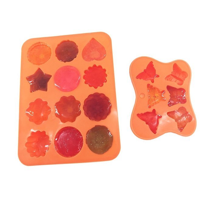 Fondant Molds, Boieo Non-stick Flower & Butterfly Silicone Baking Mold for Cake, Candy, Chocolate, Jelly, Fondant... N4