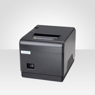Thermal High Speed Kitchen/receipt 76mm 80mm Printer with Serial+USB+Lan interfaces,auto Cutter N6