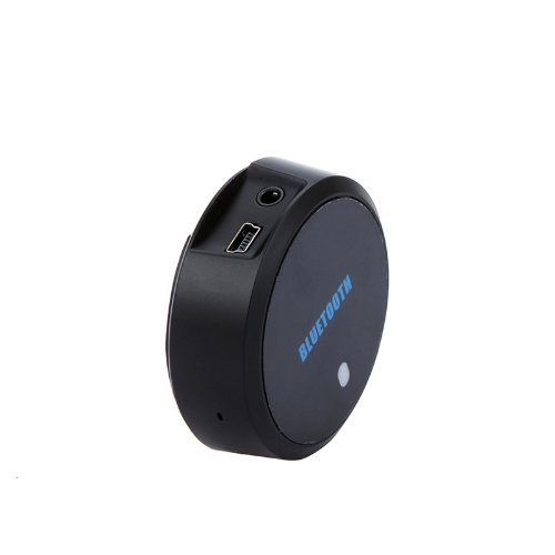Goliton&reg; Wireless Bluetooth 3.0 Music Audio Dongle Receiver Handsfree Mic 3.5mm Car AUX Line for iPhone iPad iPod...