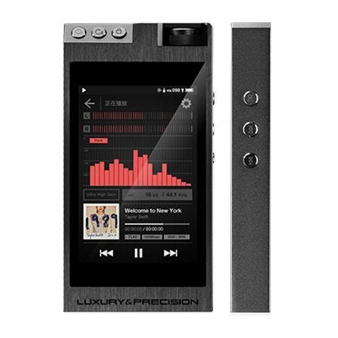 Luxury & Precision L5 PRO 32G 32Bit/192KHz Portable Player DSD Player