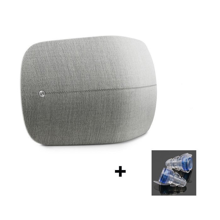 B&O PLAY by Bang & Olufsen Beoplay A6 Music System Multiroom Wireless Home Speaker (Light Gray) with free one... N5