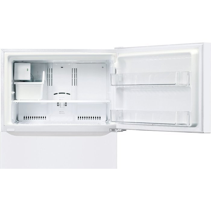 LG LTCS24223W 23.8 Cu. Ft. White Top Freezer Refrigerator - Energy Star