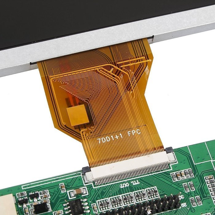 Makerfocus Raspberry Pi 7 inch HDMI HD 1024 600 Touch Screen Module Kit With Housing Bracket