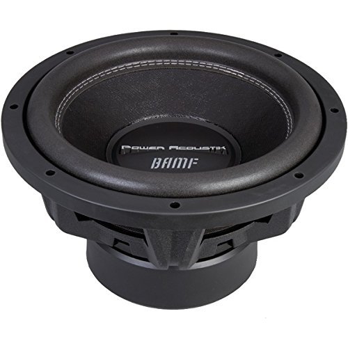 New POWER ACOUSTIK BAMF-152 BAMF Series Dual 2ohm Subwoofer (15" 3,800 Watt)