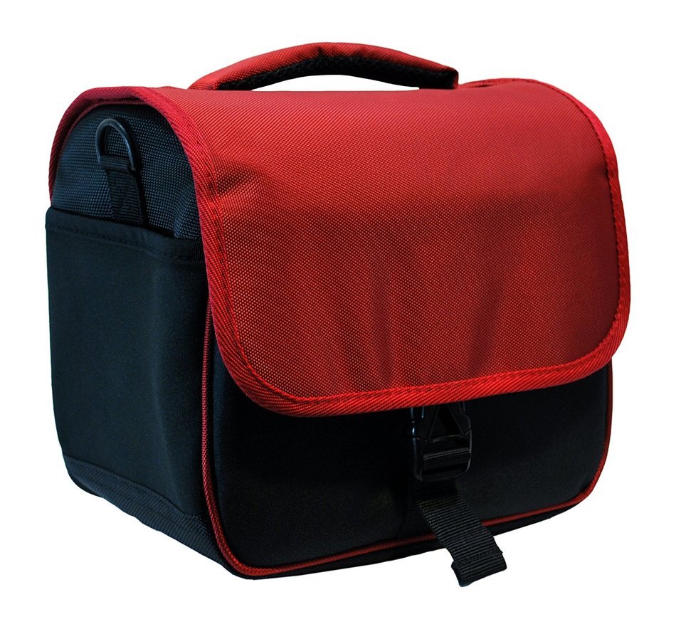 Designer Red DSLR Camera Bag