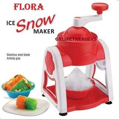 PREMIUM QUALITY FLORA ICE SNOW MAKER/ GOLA MACHINE FOR KIDS CHILLING IN SUMMER-ATTRACTIVE LOOK N2