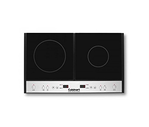 Cuisinart ICT-60 Double Induction Cooktop w/ Cookbook & Oven Mitt