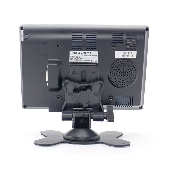 Sourcingbay 7 Inch Hd TFT LCD Monitor 800x480 16:9 Built-in Speaker with HDMI / VGA / AV Audio... N3