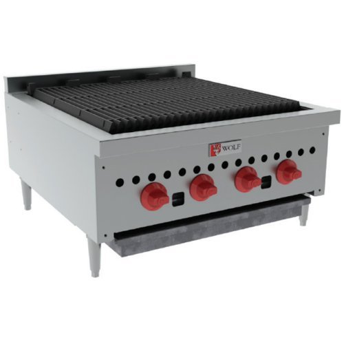 Wolf Range Company SCB25 Char-Broiler 25 Wide 27 Deep Radiant Style Gas 14 500 BTU Every 6