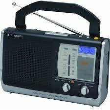 Emerson AM/FM Instant Weather Radio Refurbished
