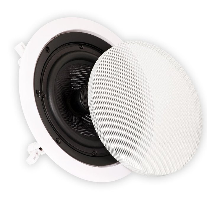 Theater Solutions TSS6C 6.5-Inch In Ceiling Speakers (White) N2