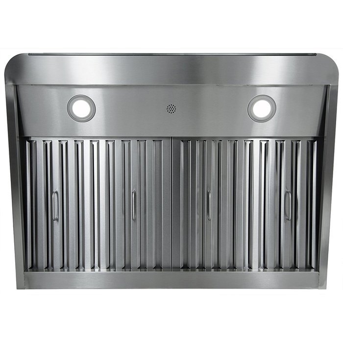 AKDY 30" AZ-1801A-75 Under Cabinet Stainless Steel Range Hood Touch Panel Control N4