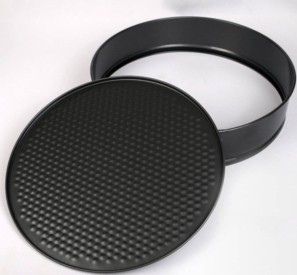 Meleg Otthon Professionaln Removable Bottoms Round Cake Pan Set Sizes,Springform Sheet Cake Pan Set Farberware... N13