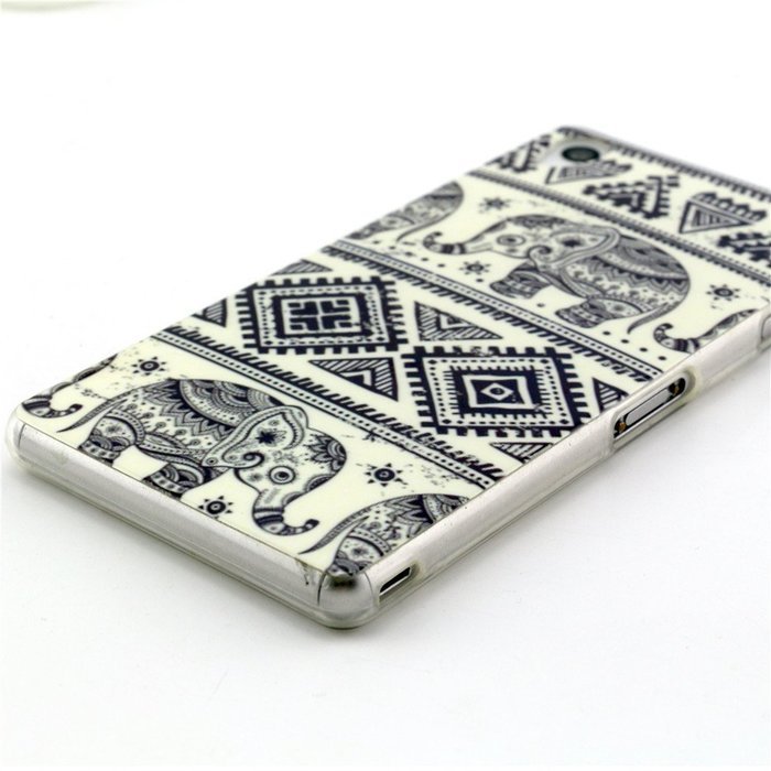 Xperia Z3 Case, Firefish [Shock Absorbent] [Slim Fit] [Anti Slip] Design Clear TPU Gel Silicone Soft Protective... N39