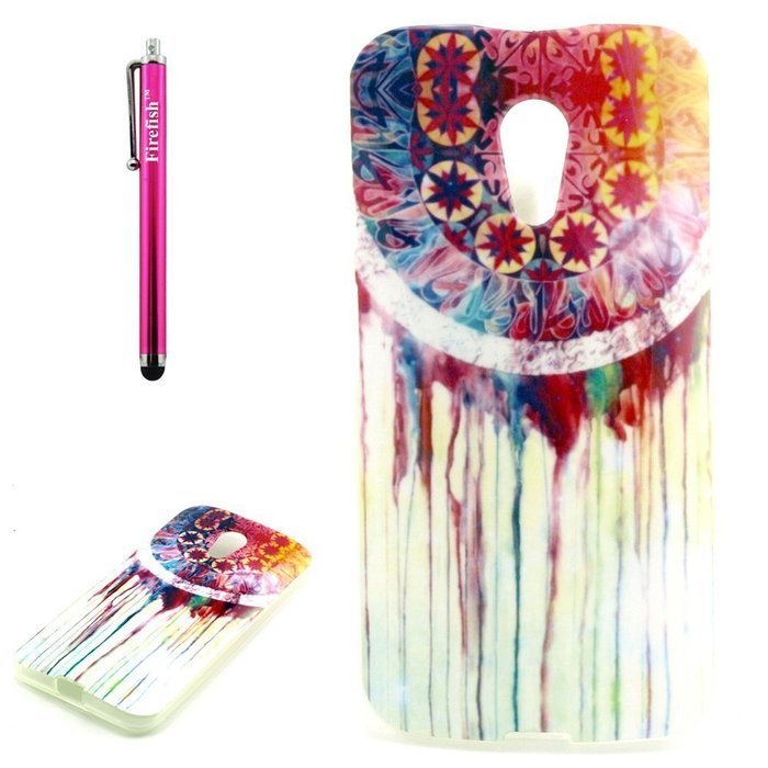 Xperia Z3 Case, Firefish [Shock Absorbent] [Slim Fit] [Anti Slip] Design Clear TPU Gel Silicone Soft Protective... N43
